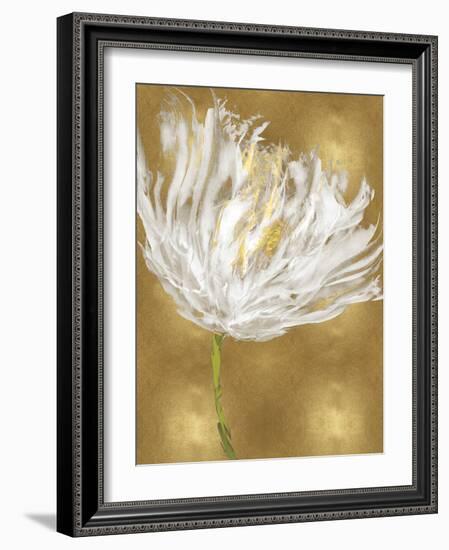 Tulips on Gold I-Vanessa Austin-Framed Art Print