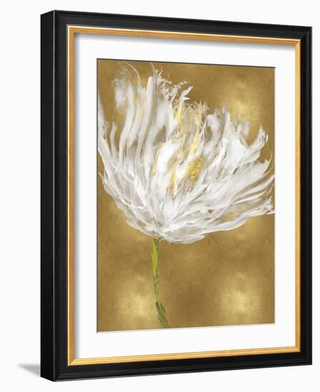 Tulips on Gold I-Vanessa Austin-Framed Art Print