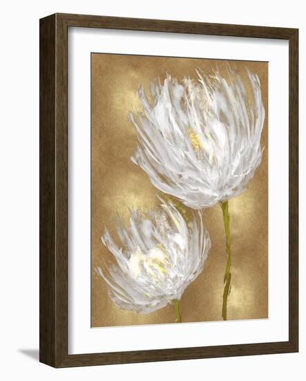 Tulips on Gold II-Vanessa Austin-Framed Art Print