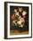 Tulips, Roses and Other Flowers in a Glass Vase-Balthasar van der Ast-Framed Giclee Print