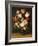 Tulips, Roses and Other Flowers in a Glass Vase-Balthasar van der Ast-Framed Giclee Print