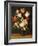 Tulips, Roses and Other Flowers in a Glass Vase-Balthasar van der Ast-Framed Giclee Print