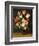 Tulips, Roses and Other Flowers in a Glass Vase-Balthasar van der Ast-Framed Giclee Print