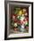 Tulips, Roses, Narcissi and other Flowers in a Blue and White Vase-Klausner R.-Framed Giclee Print