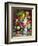 Tulips, Roses, Narcissi and other Flowers in a Blue and White Vase-Klausner R.-Framed Giclee Print