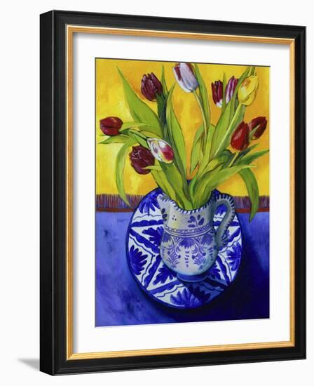 Tulips-Series I-Isy Ochoa-Framed Giclee Print