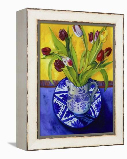 Tulips-Series I-Isy Ochoa-Framed Premier Image Canvas