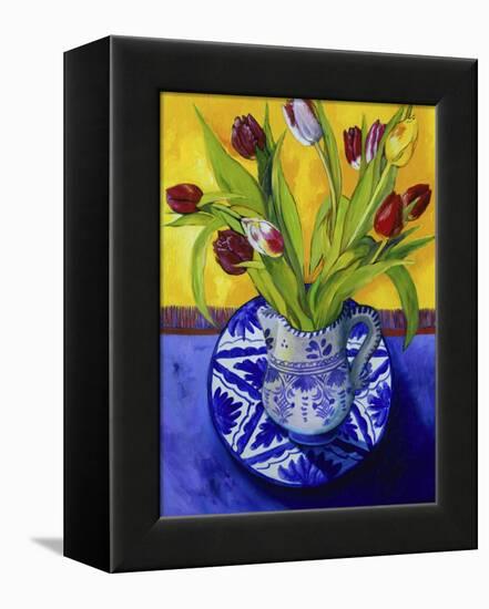 Tulips-Series I-Isy Ochoa-Framed Premier Image Canvas