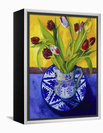 Tulips-Series I-Isy Ochoa-Framed Premier Image Canvas