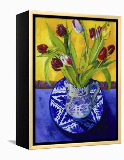 Tulips-Series I-Isy Ochoa-Framed Premier Image Canvas