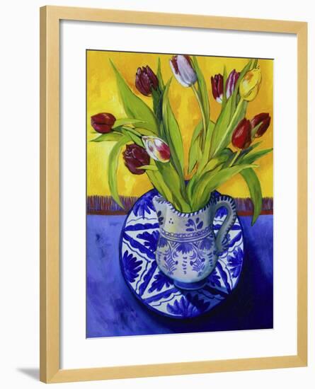 Tulips-Series I-Isy Ochoa-Framed Giclee Print