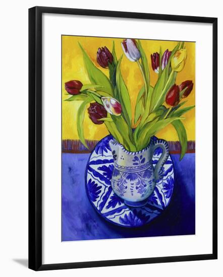 Tulips-Series I-Isy Ochoa-Framed Giclee Print