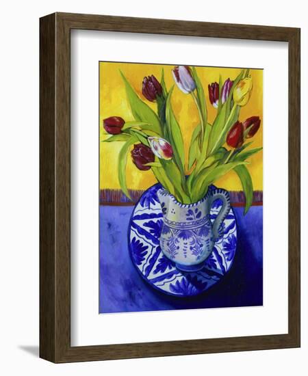 Tulips-Series I-Isy Ochoa-Framed Giclee Print