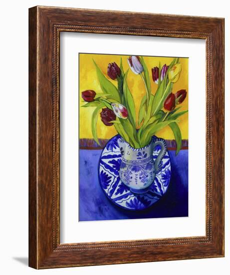 Tulips-Series I-Isy Ochoa-Framed Giclee Print