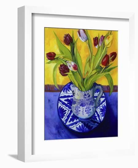 Tulips-Series I-Isy Ochoa-Framed Giclee Print