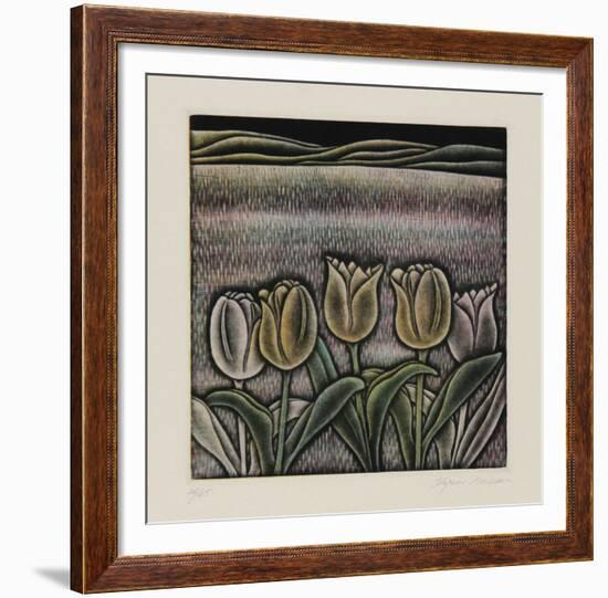 Tulips-Shigenu Narikawa-Framed Limited Edition