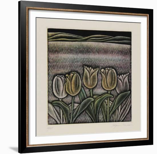 Tulips-Shigenu Narikawa-Framed Limited Edition