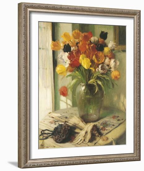 Tulips-Fernand Toussaint-Framed Giclee Print