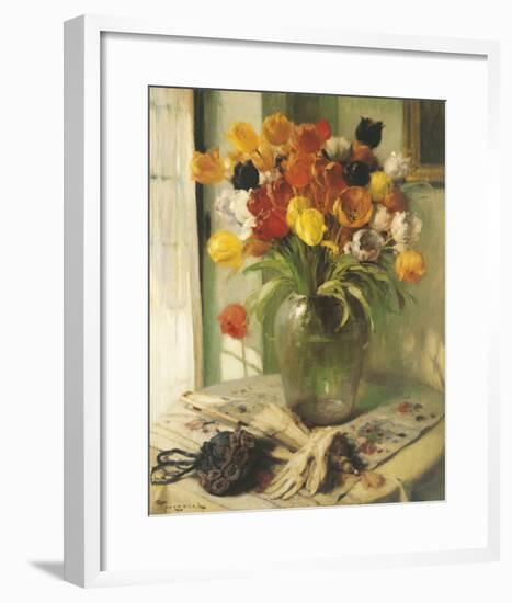 Tulips-Fernand Toussaint-Framed Giclee Print