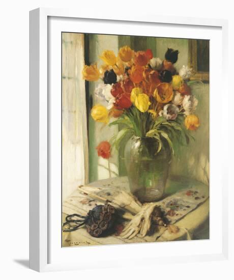 Tulips-Fernand Toussaint-Framed Giclee Print