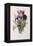 Tulips-Pierre-Joseph Redouté-Framed Premier Image Canvas