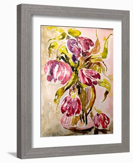 Tulips-Mary Smith-Framed Giclee Print