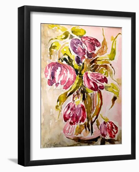 Tulips-Mary Smith-Framed Giclee Print