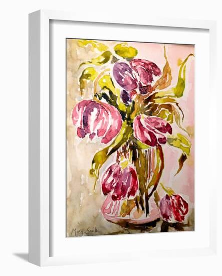 Tulips-Mary Smith-Framed Giclee Print