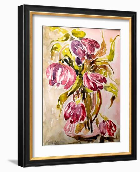 Tulips-Mary Smith-Framed Giclee Print