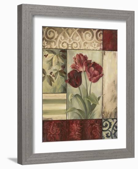 Tulips-Lisa Audit-Framed Giclee Print