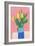 Tulips-Gigi Rosado-Framed Giclee Print