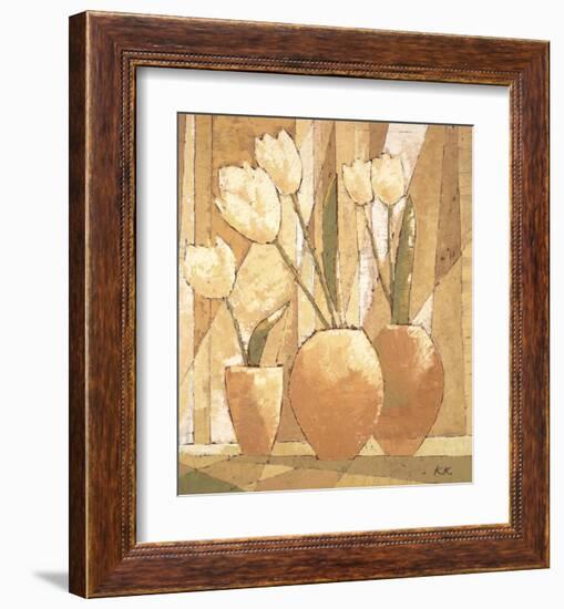 Tulpen-Karsten Kirchner-Framed Art Print