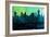 Tulsa City Skyline-NaxArt-Framed Art Print