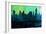 Tulsa City Skyline-NaxArt-Framed Art Print