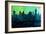 Tulsa City Skyline-NaxArt-Framed Art Print