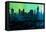 Tulsa City Skyline-NaxArt-Framed Stretched Canvas