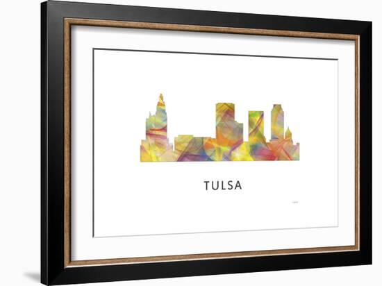 Tulsa Oklahoma-Marlene Watson-Framed Giclee Print