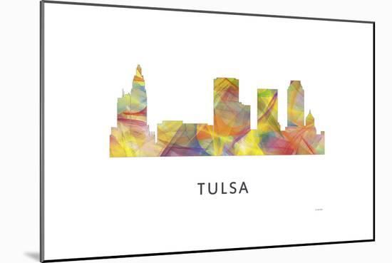 Tulsa Oklahoma-Marlene Watson-Mounted Giclee Print