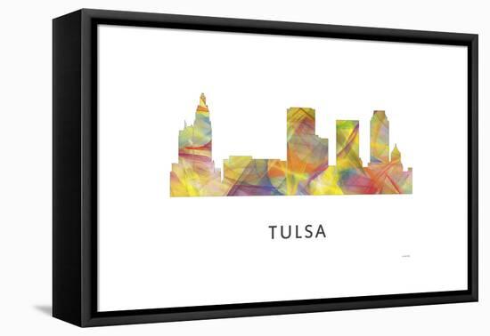 Tulsa Oklahoma-Marlene Watson-Framed Premier Image Canvas