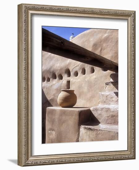 Tumacacori Mission Church in Arizona, USA-Diane Johnson-Framed Photographic Print