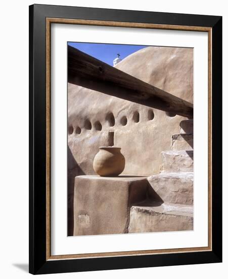 Tumacacori Mission Church in Arizona, USA-Diane Johnson-Framed Photographic Print