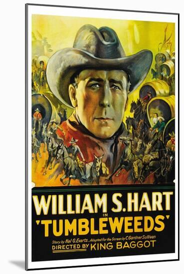 Tumbleweeds-null-Mounted Art Print