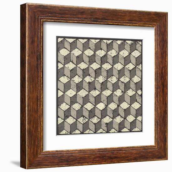 Tumbling Blocks-Susan Clickner-Framed Giclee Print