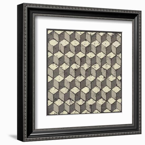 Tumbling Blocks-Susan Clickner-Framed Giclee Print