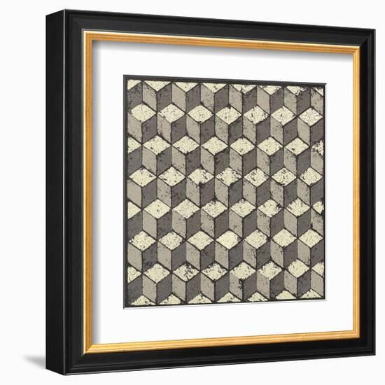 Tumbling Blocks-Susan Clickner-Framed Giclee Print