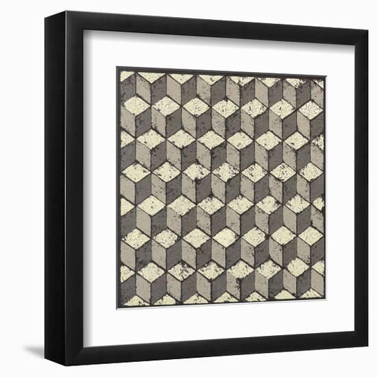 Tumbling Blocks-Susan Clickner-Framed Giclee Print