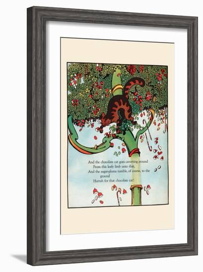 Tumbling Sugar Plums-Eugene Field-Framed Art Print