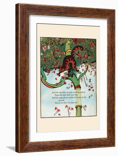 Tumbling Sugar Plums-Eugene Field-Framed Art Print