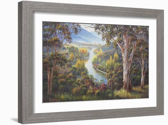 Tumut Atmospherics-John Bradley-Framed Giclee Print