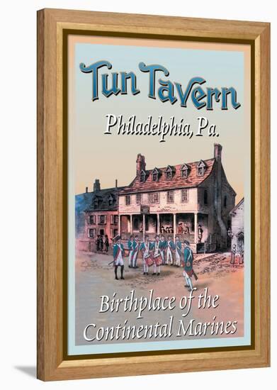 Tun Tavern-null-Framed Stretched Canvas